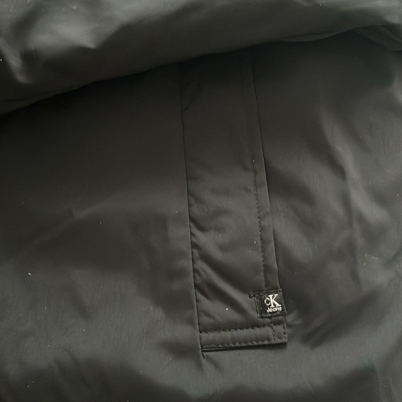 Calvin Klein Jeans Woman’s Jacket quilted inside Snaps Closure Pockets - Picture 5 of 8